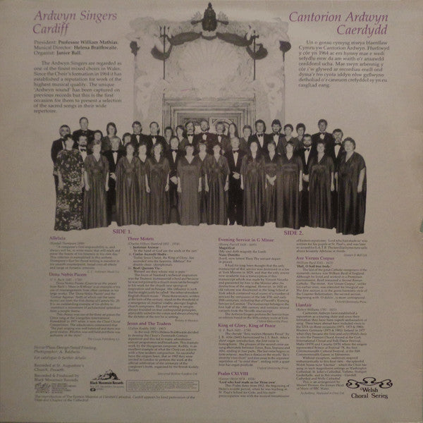 The Ardwyn Singers : Alleluia (LP)