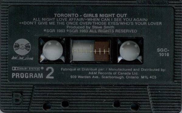 Toronto (4) : Girls Night Out (Cass, Album, Dol)