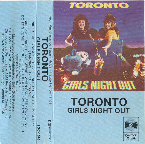 Toronto (4) : Girls Night Out (Cass, Album, Dol)