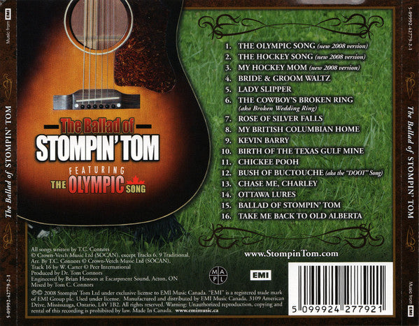 Stompin' Tom Connors : The Ballad Of Stompin' Tom (CD, Album)