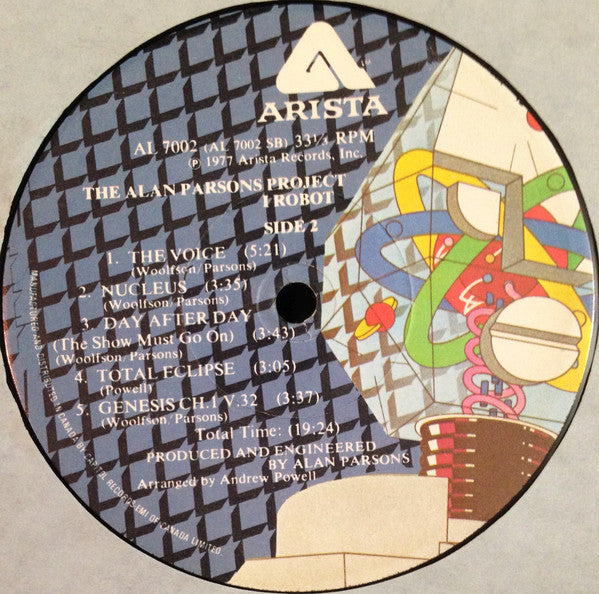 The Alan Parsons Project : I Robot (LP, Album, Gat)