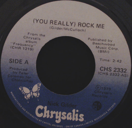 Nick Gilder : (You Really) Rock Me (7", Single)