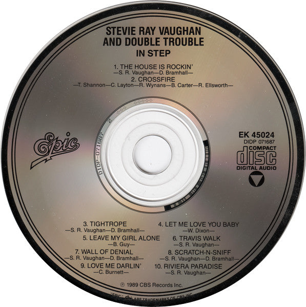 Stevie Ray Vaughan And Double Trouble* : In Step (CD, Album)