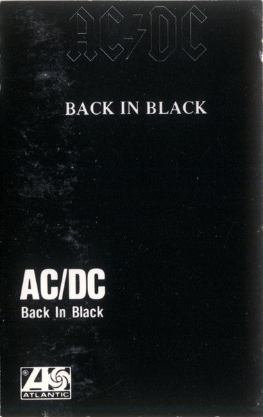 AC/DC : Back In Black (Cass, Album, Dol)