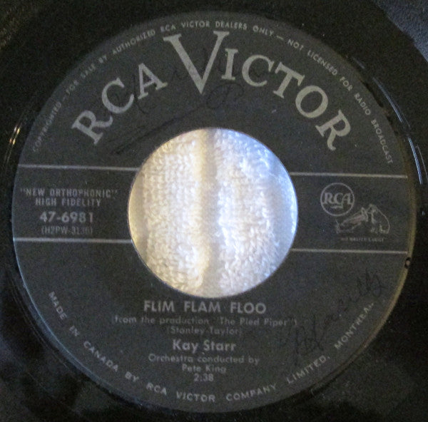 Kay Starr : My Heart Reminds Me (7")
