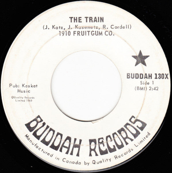 1910 Fruitgum Company : The Train / Eternal Light (7", Single)