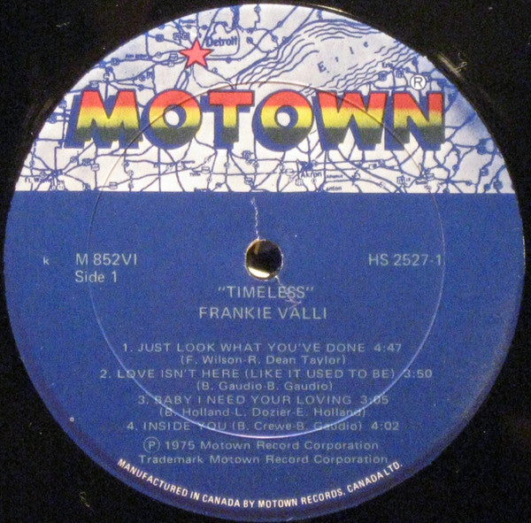 Frankie Valli : Inside You (LP, Album)