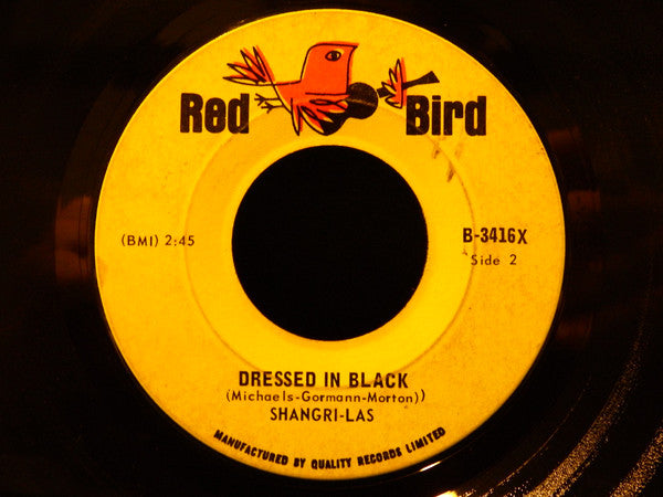 The Shangri-Las : He Cried / Dressed In Black (7")