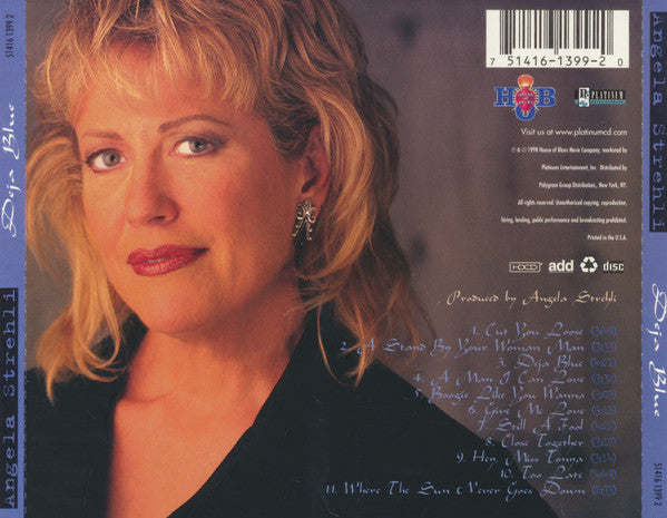 Angela Strehli : Deja Blue (HDCD, Album)