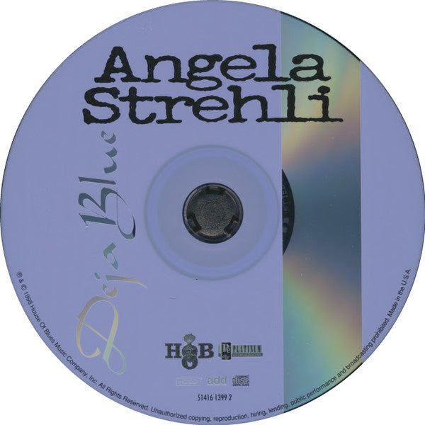 Angela Strehli : Deja Blue (HDCD, Album)