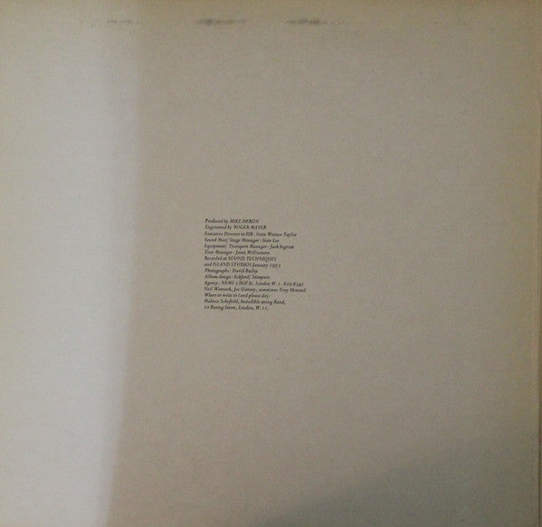 The Incredible String Band : No Ruinous Feud (LP, Album, Gat)