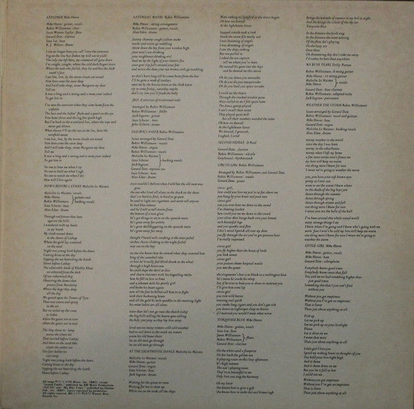 The Incredible String Band : No Ruinous Feud (LP, Album, Gat)