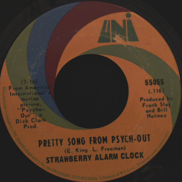 Strawberry Alarm Clock : Sit With The Guru (7", Single)