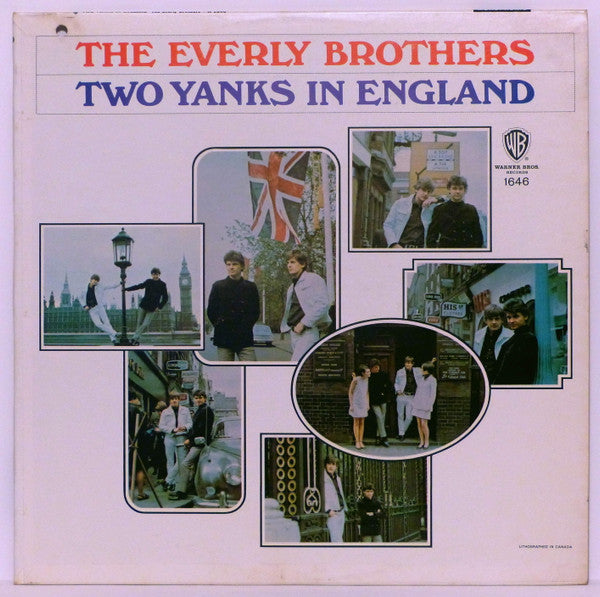 Everly Brothers : Two Yanks In England (LP, Album, Mono)