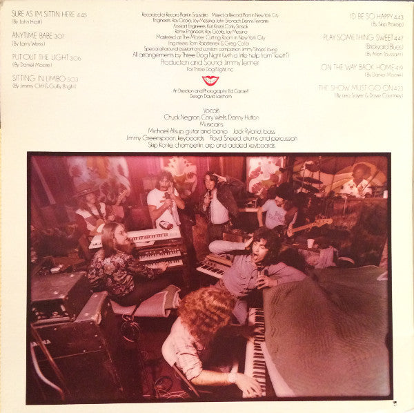 Three Dog Night : Hard Labor (LP, Album, RE, Ban)