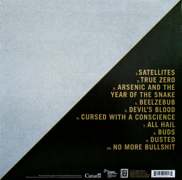 Cancer Bats : Searching For Zero (LP, Album, RP, Cle)