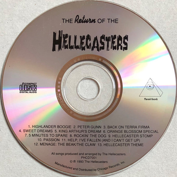 The Hellecasters : The Return Of The Hellecasters (CD, Album)