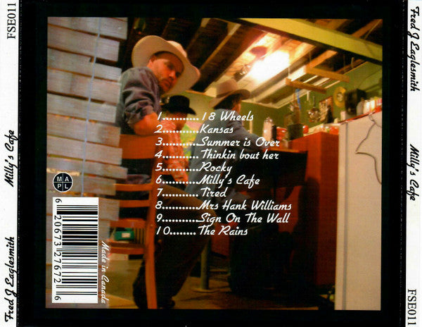 Fred J Eaglesmith* : Milly's Cafe (CD, Album)