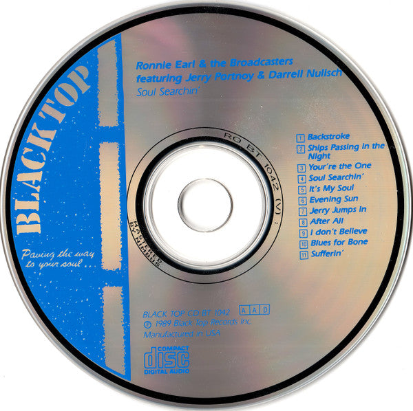 Ronnie Earl & The Broadcasters* : Soul Searching (CD, Album)