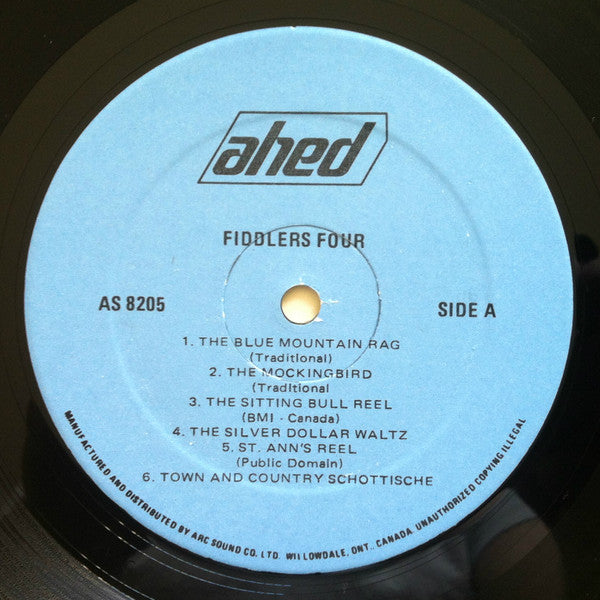 Various : World Champion Fiddler Series - Fiddlers Four (LP, Album)