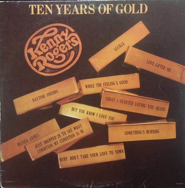Kenny Rogers : Ten Years Of Gold (LP, Comp)
