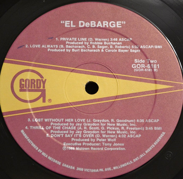 El DeBarge : El DeBarge (LP, Album)