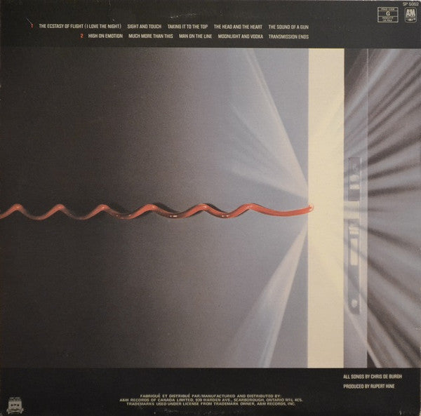 Chris de Burgh : Man On The Line (LP, Album)