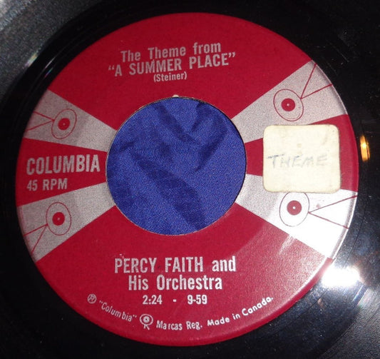 Percy Faith & His Orchestra : The Theme From "A Summer Place" / Go-Go-Po-Go (7", Single)