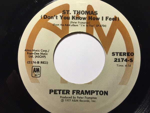 Peter Frampton : She Don't Reply (7", Single)