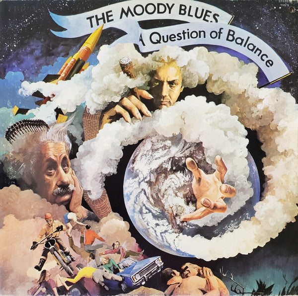 The Moody Blues : A Question Of Balance (LP, Album, RE)