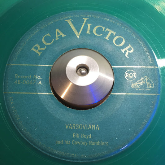 Bill Boyd And His Cowboy Ramblers : Varsoviana / Blue Danube Waltz (7", Single, Gre)