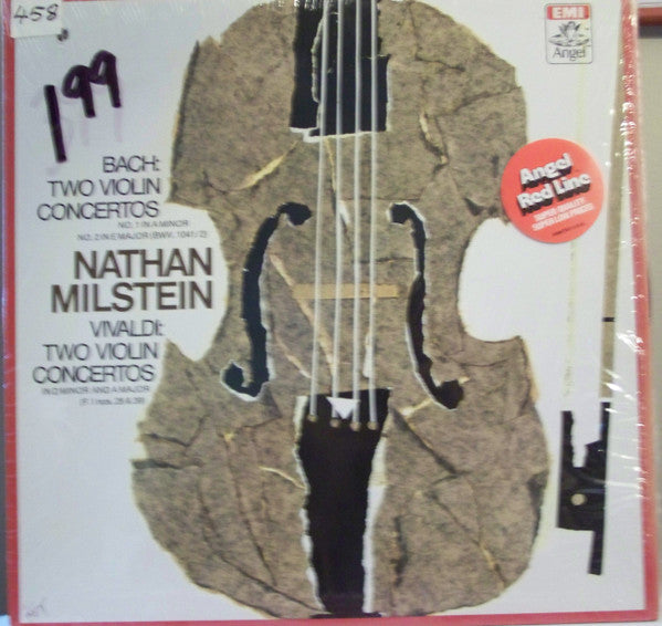Johann Sebastian Bach, Antonio Vivaldi, Nathan Milstein : Bach: Two Violin Concertos / Vivaldi: Two Violin Concertos (LP, Album)
