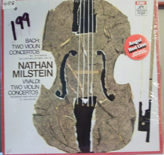 Johann Sebastian Bach, Antonio Vivaldi, Nathan Milstein : Bach: Two Violin Concertos / Vivaldi: Two Violin Concertos (LP, Album)