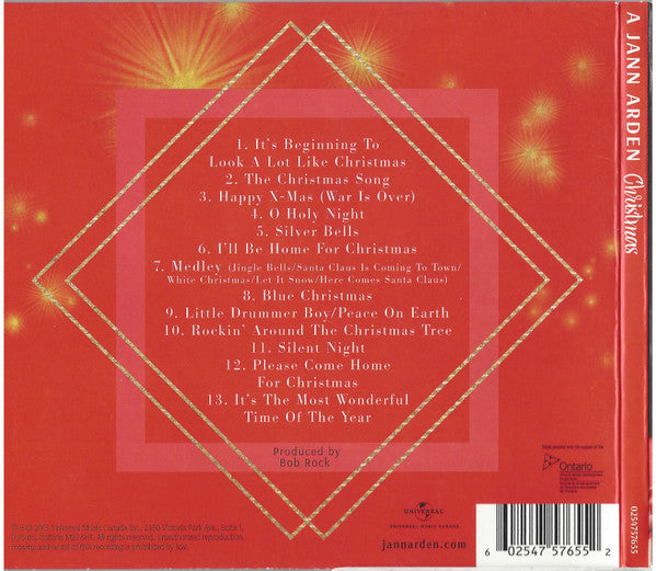 Jann Arden : A Jann Arden Christmas (CD, Album)