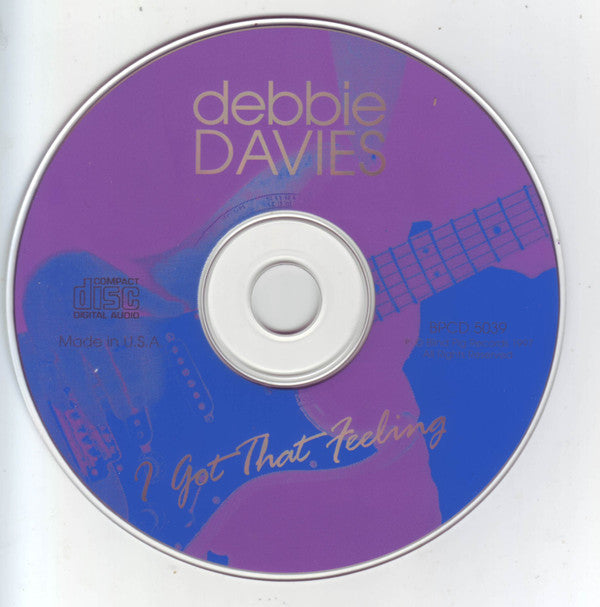 Debbie Davies : I Got That Feeling (CD, Album)