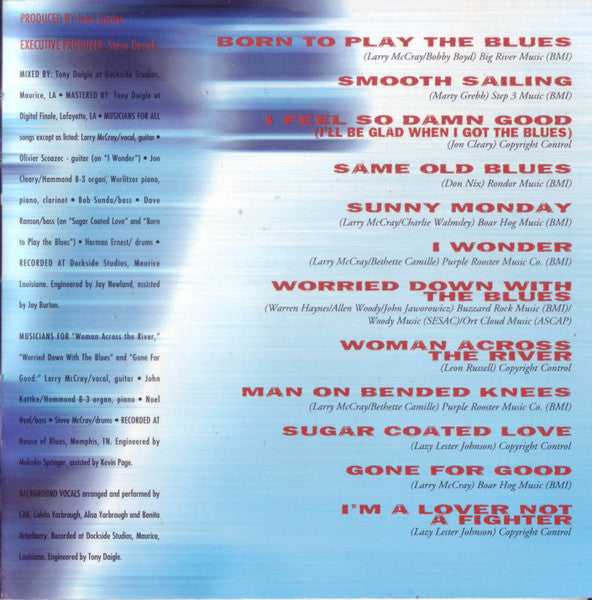 Larry McCray : Born To Play The Blues (CD, Album, ALL)