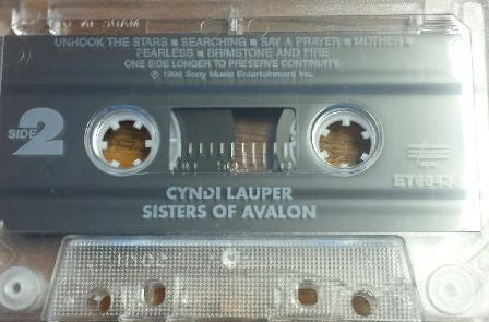 Cyndi Lauper : Sisters Of Avalon (Cass, Album)