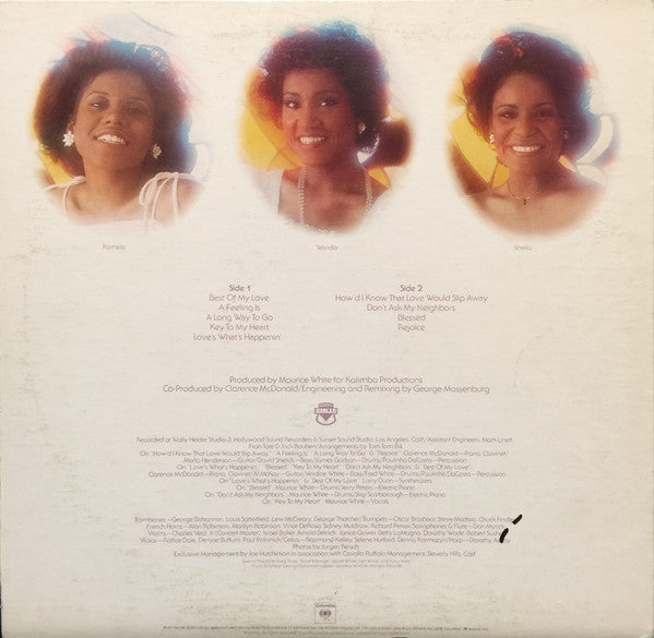 The Emotions : Rejoice (LP, Album)