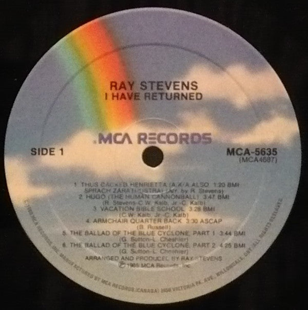 Ray Stevens : I Have Returned (LP, Album)