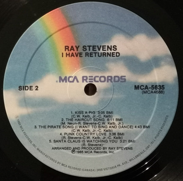 Ray Stevens : I Have Returned (LP, Album)