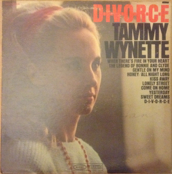 Tammy Wynette : D-I-V-O-R-C-E (LP, Album)