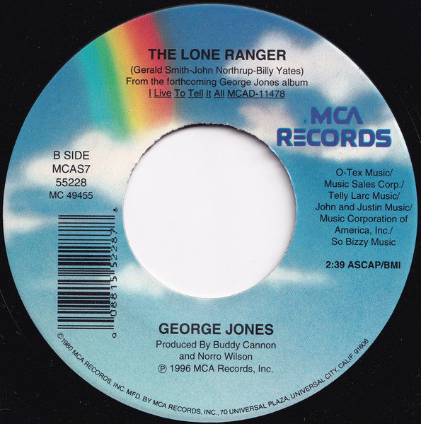 George Jones (2) : Honky Tonk Song (7", Single)