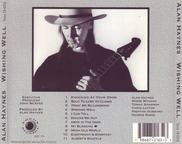 Alan Haynes : Wishing Well (CD, Album)