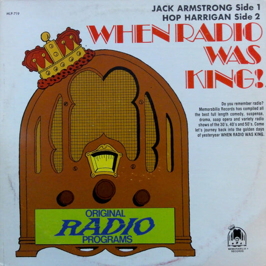 Various : Jack Armstrong / Hop Harrigan (LP, Mono)