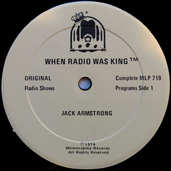 Various : Jack Armstrong / Hop Harrigan (LP, Mono)