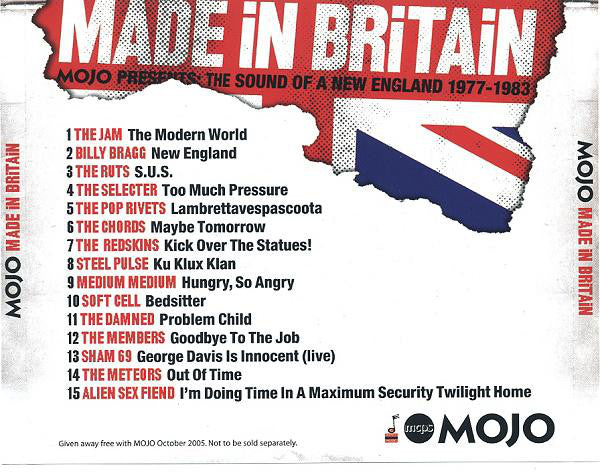 Various : Made In Britain (MOJO Presents The Sound Of A New England 1977-1983) (CD, Comp)