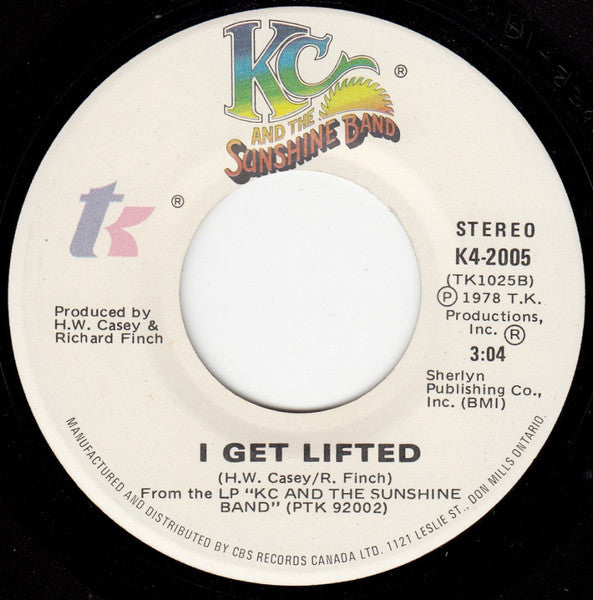 KC & The Sunshine Band : Boogie Shoes (7", Single)