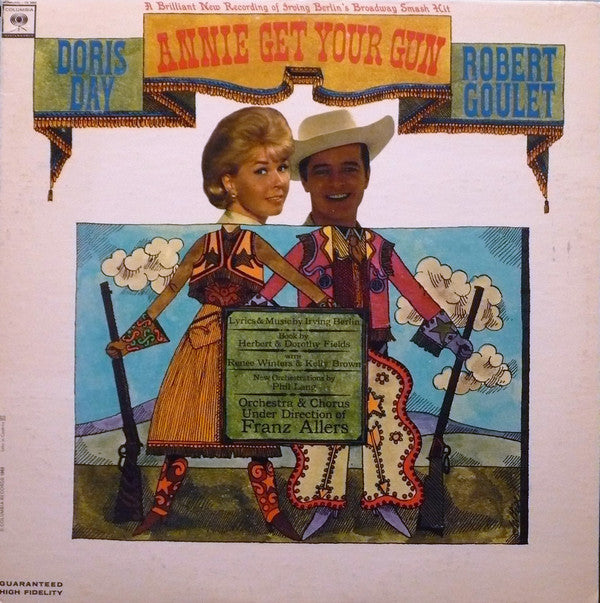 Doris Day, Robert Goulet : Annie Get Your Gun (LP, Album, Mono)