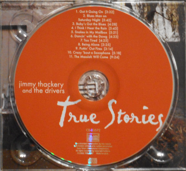 Jimmy Thackery And The Drivers* : True Stories (CD, Album, Dig)