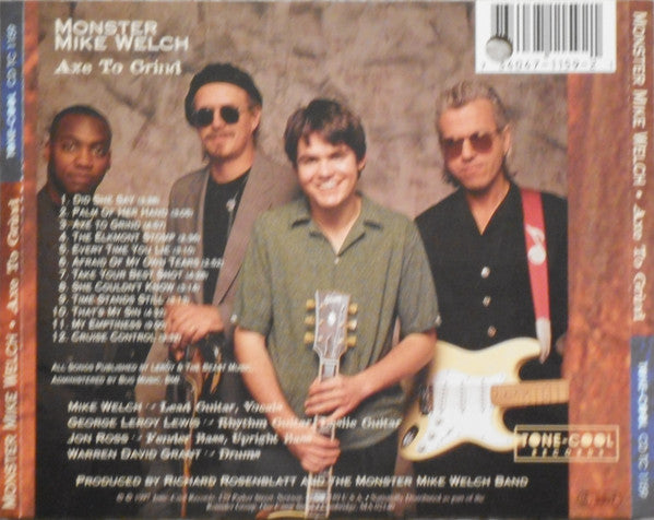 Monster Mike Welch : Axe To Grind (CD, Album)